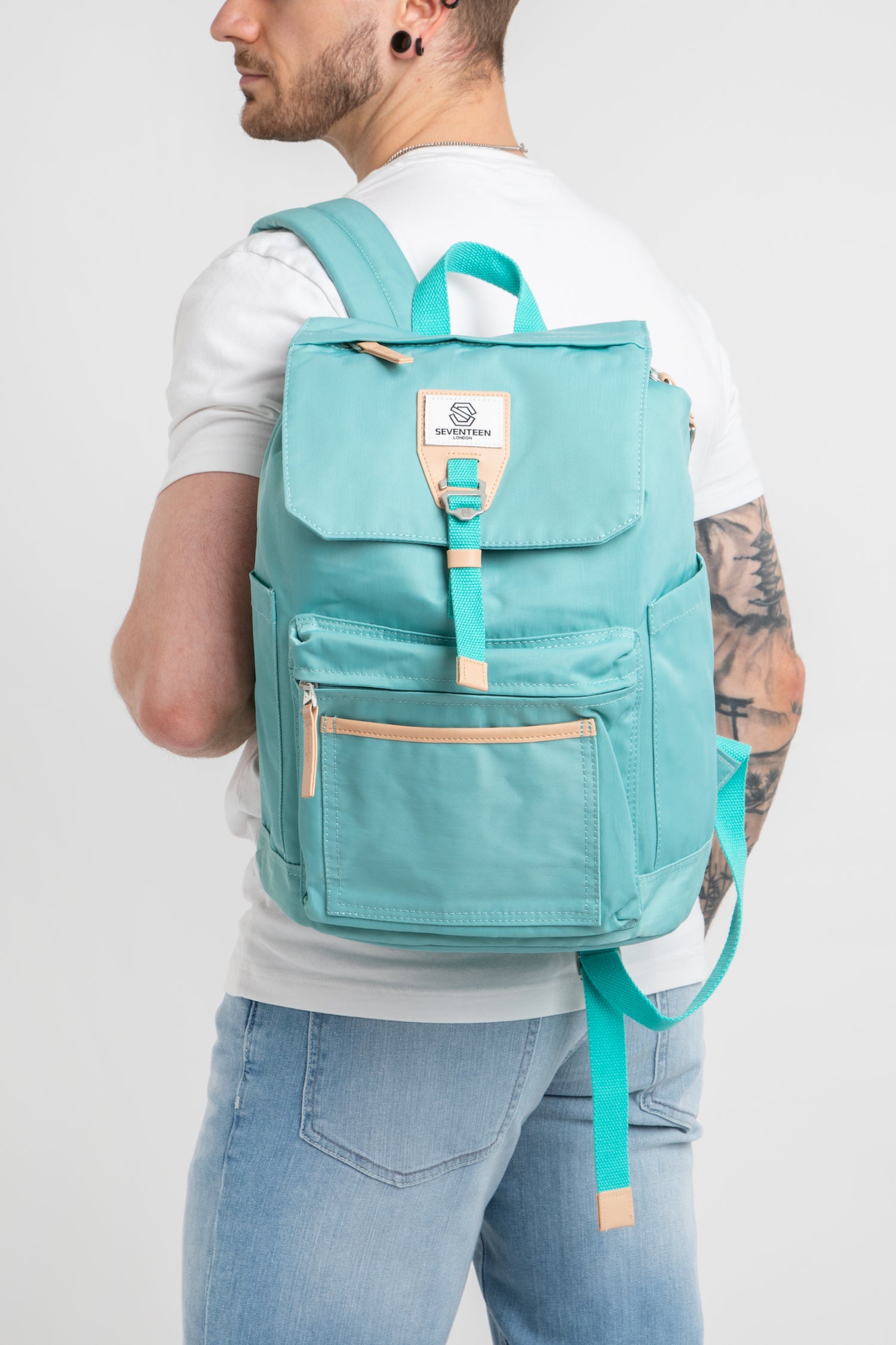 Fulham Backpack - Turquoise