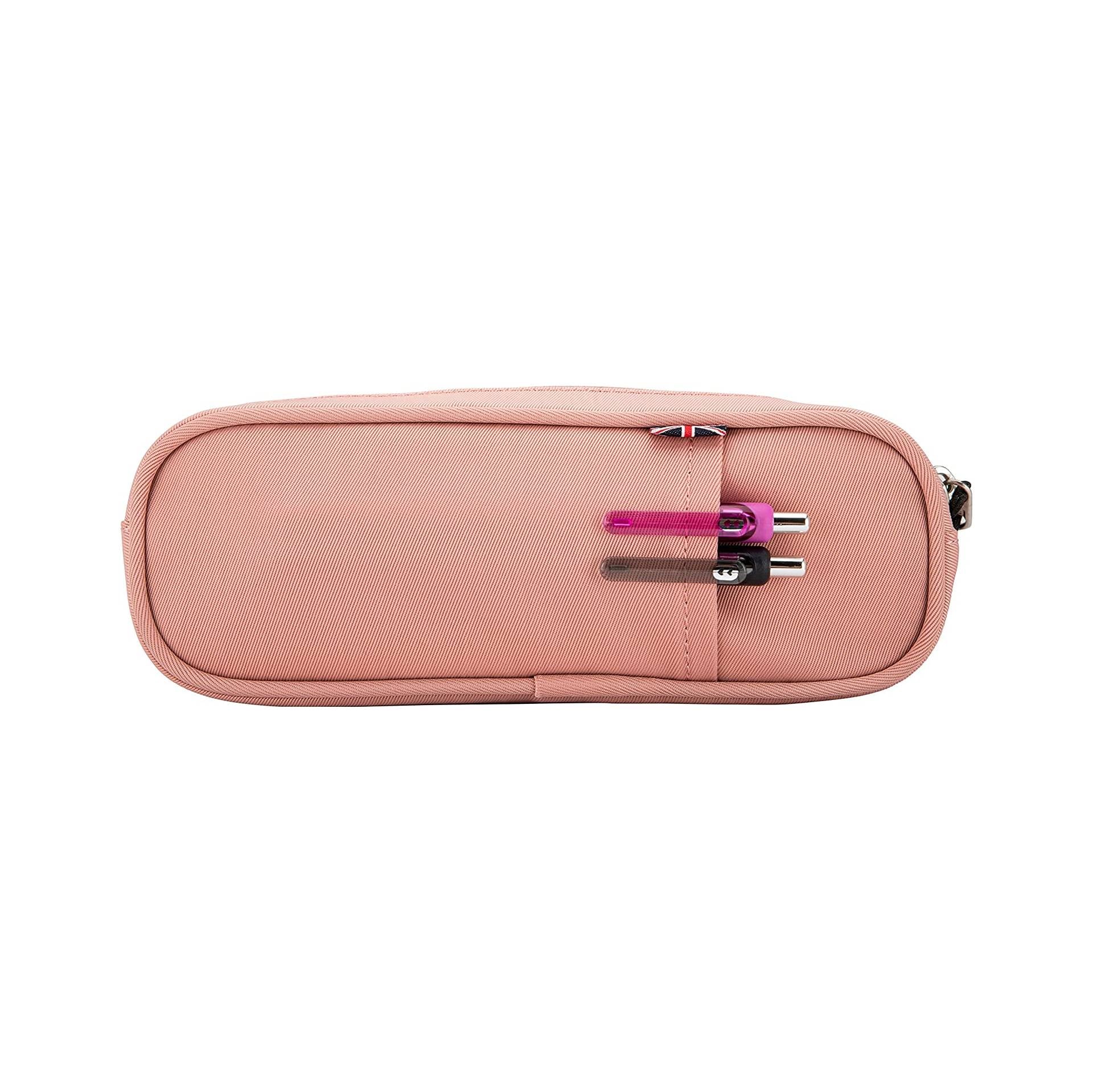 Mitcham Pencil Case - Pink - Seventeen London