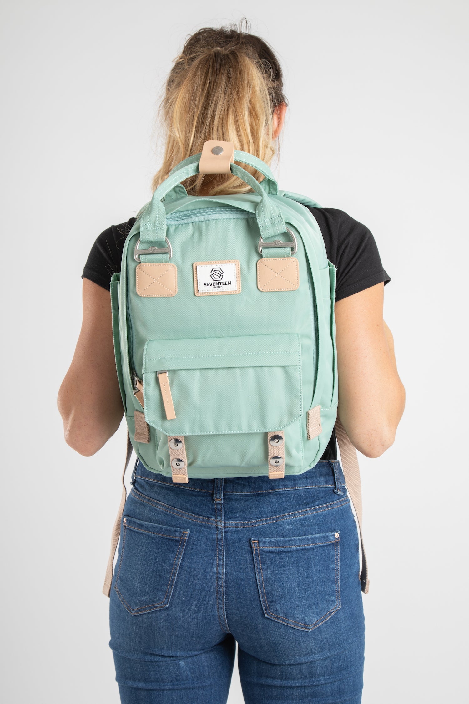 Camden Backpack Pastel Green Camden Backpack Pastel Green