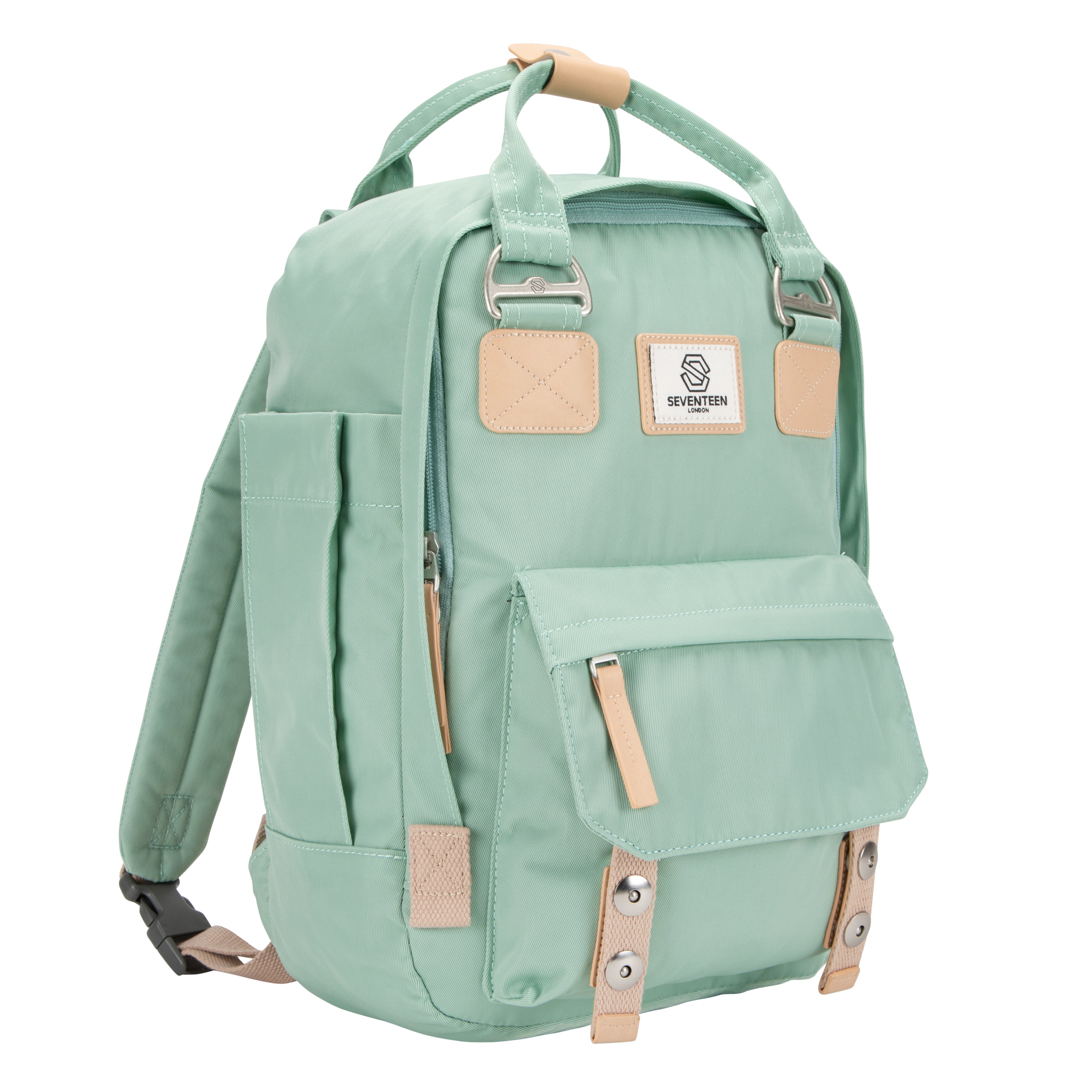 Camden Backpack Pastel Green - Seventeen London