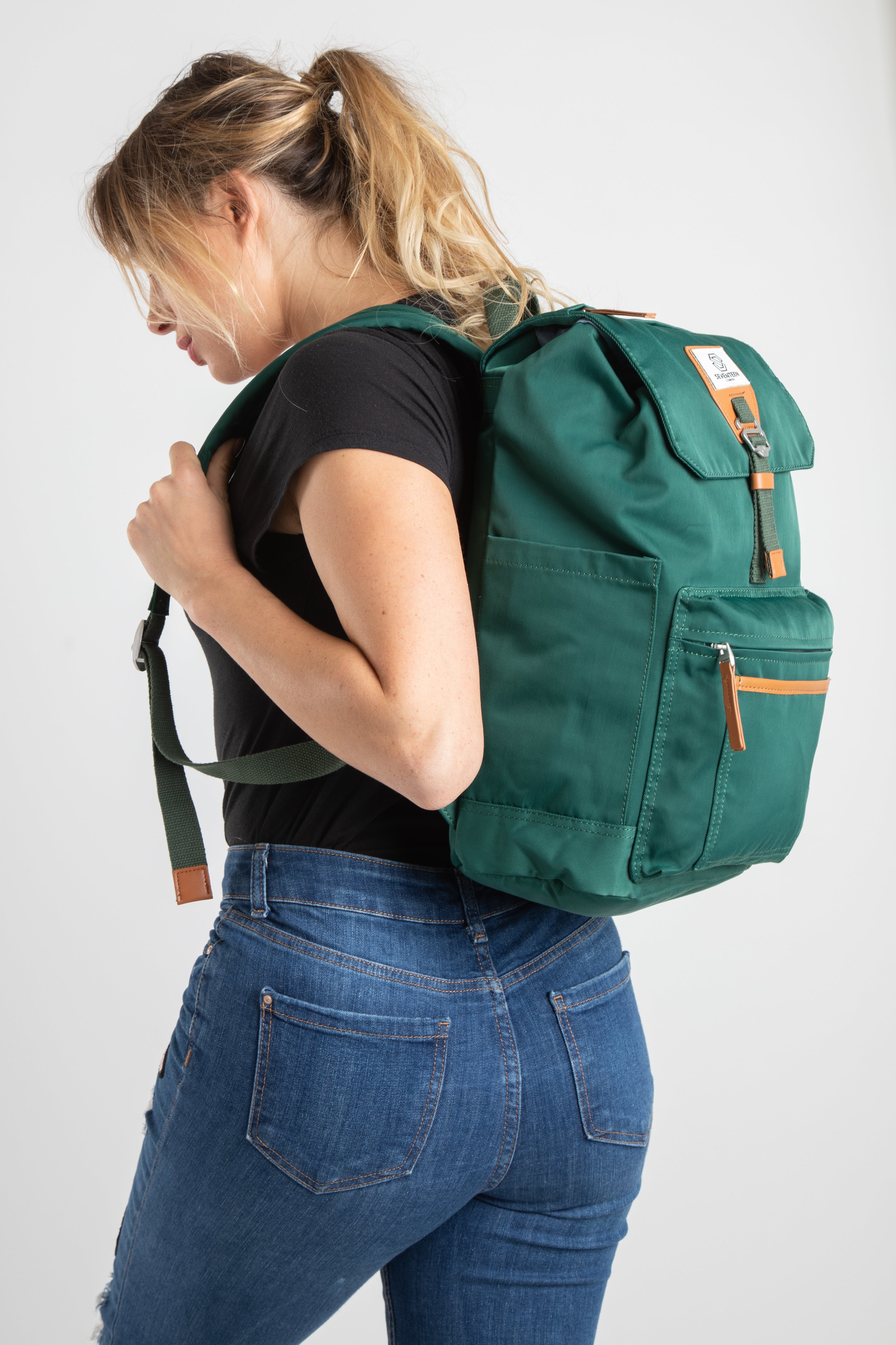 Fulham Backpack - Emerald Green