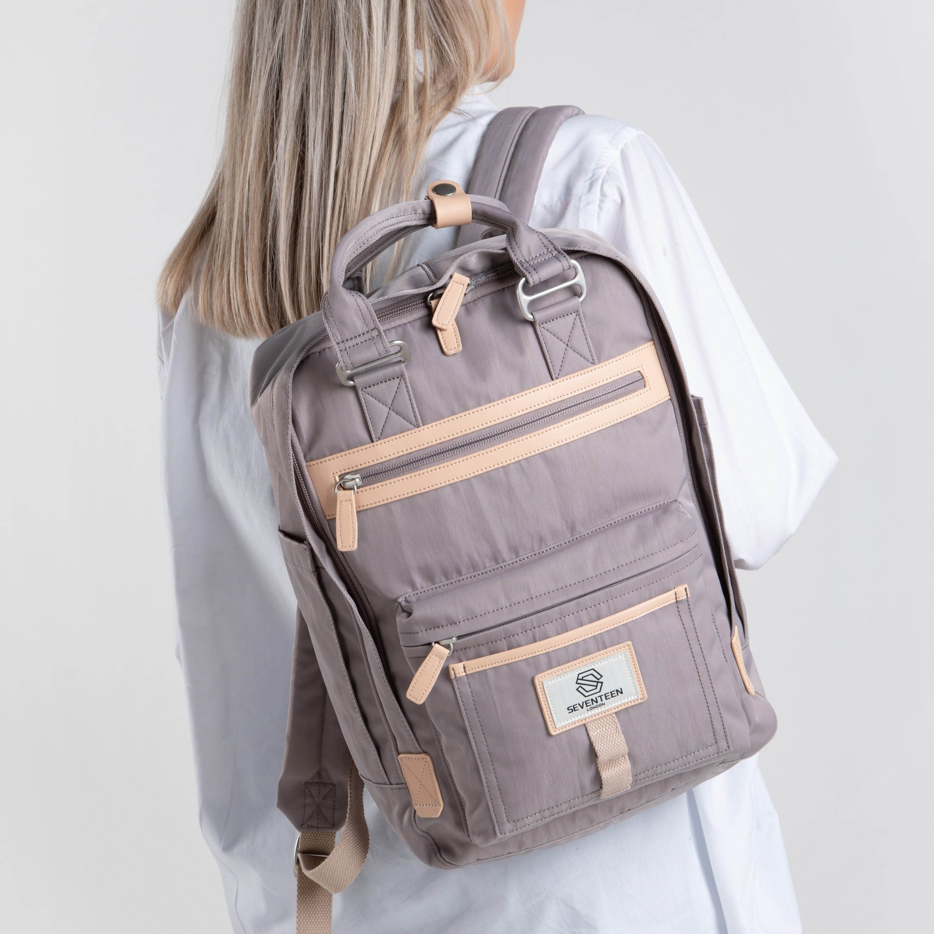 Wimbledon Backpack - Lilac - Seventeen London