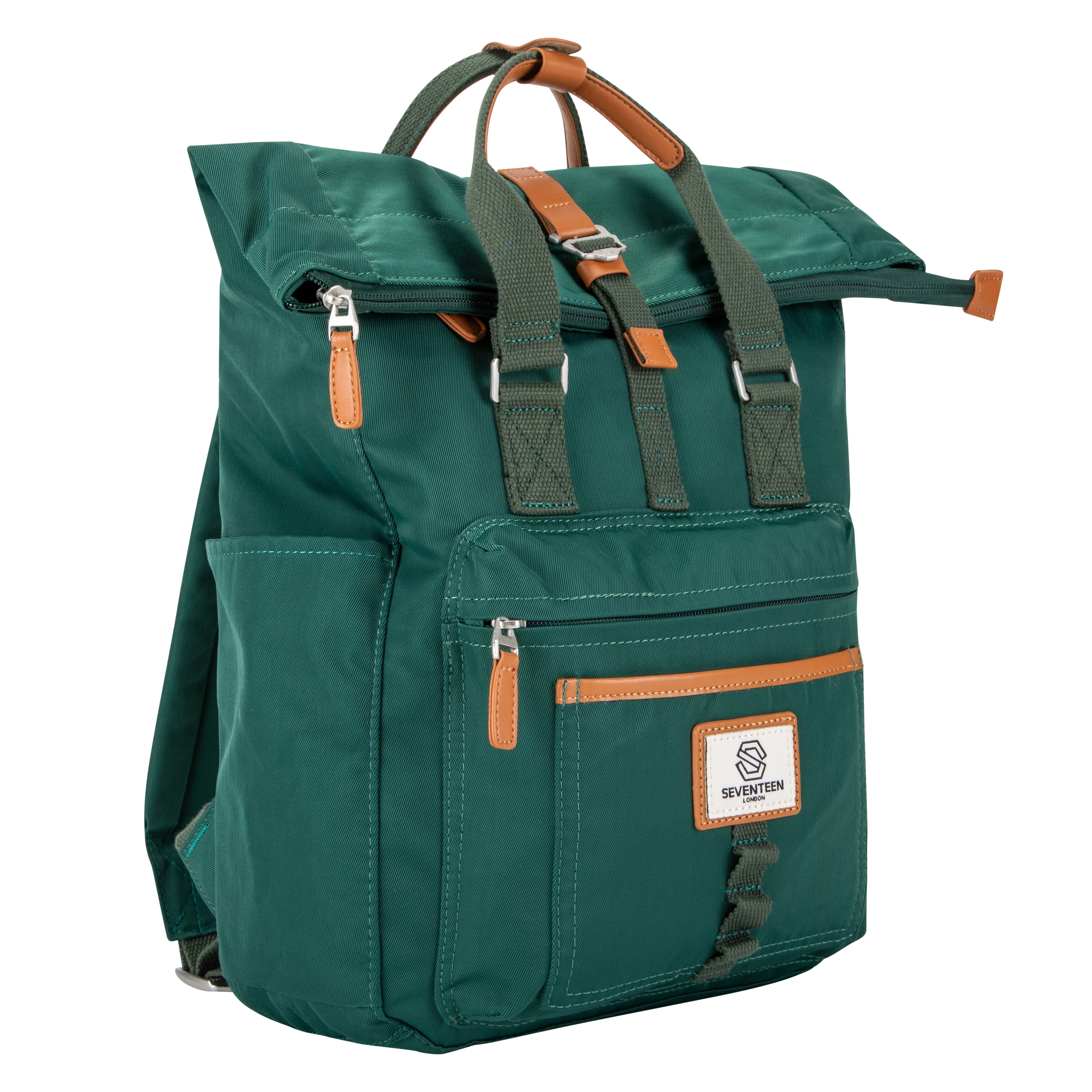 Canary Wharf Backpack - Emerald Green