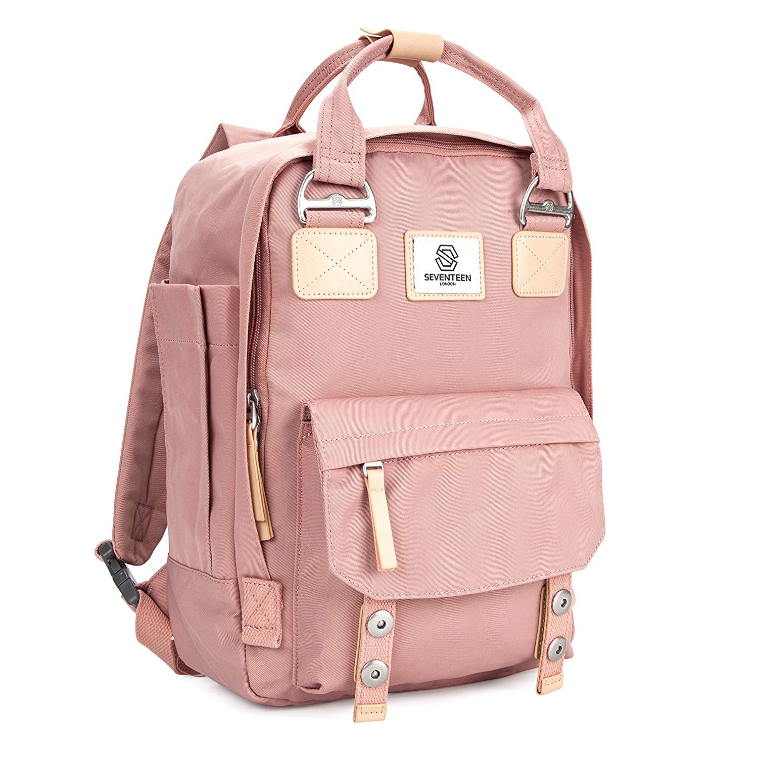 Camden Backpack Pink - Seventeen London