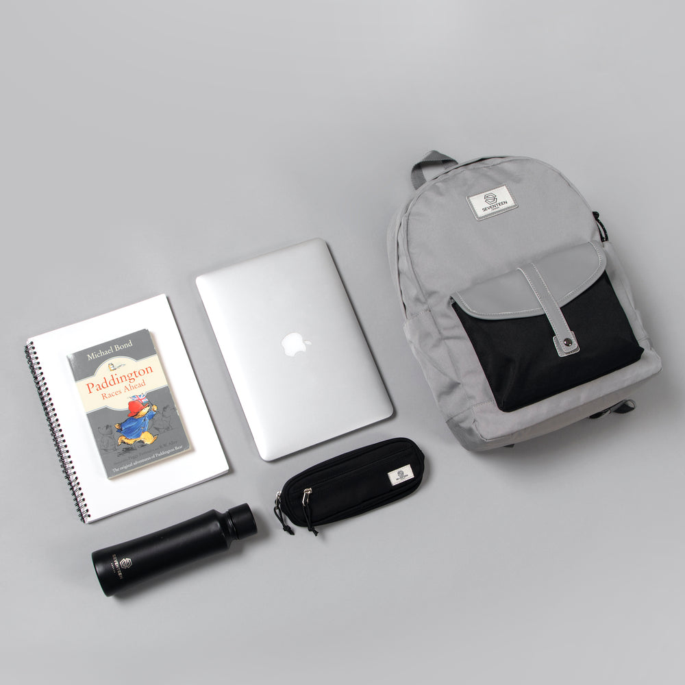 Notting Hill Backpack Grey & Black