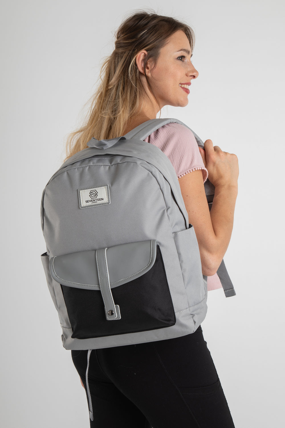 Notting Hill Backpack Grey & Black