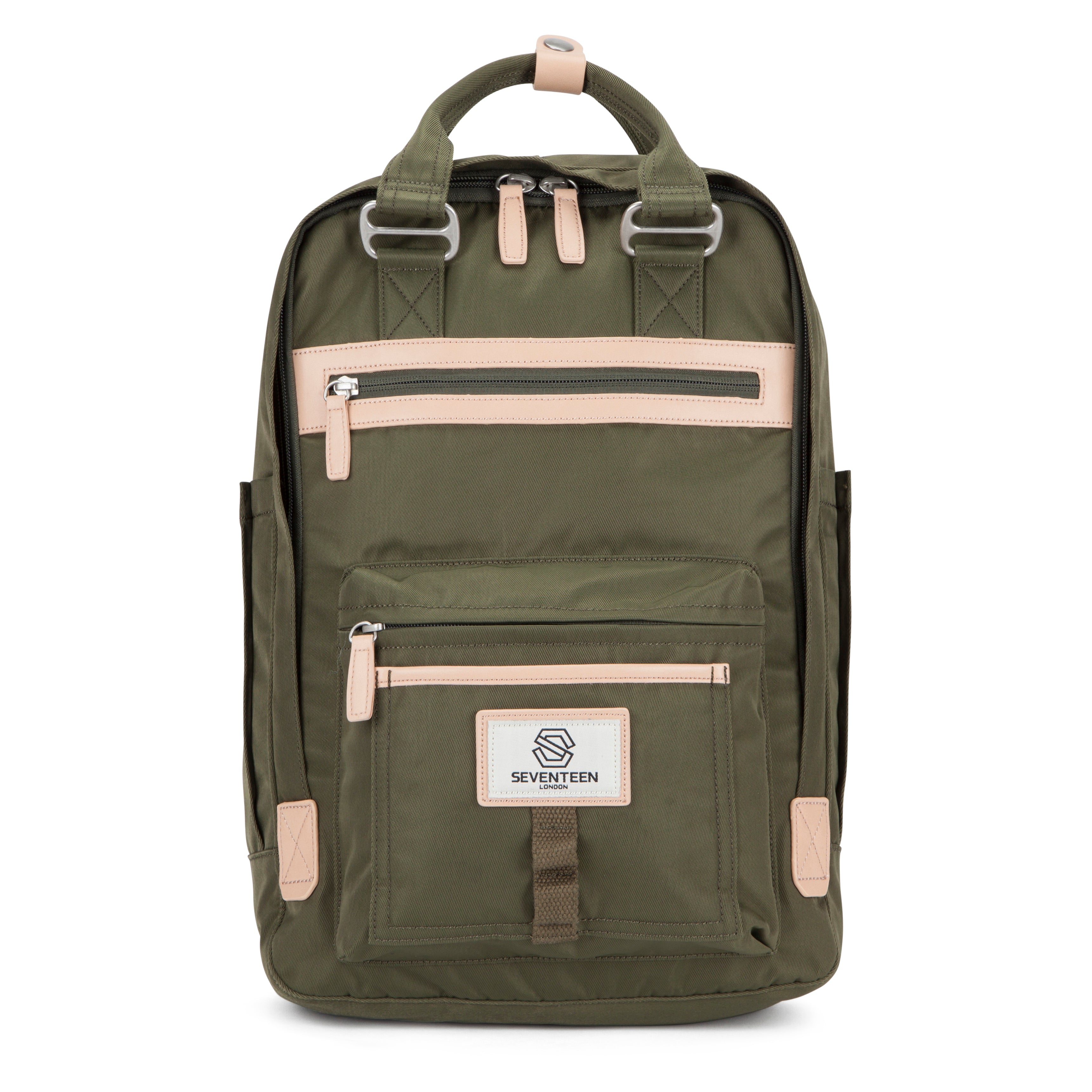 Wimbledon Backpack - Army Green - Seventeen London